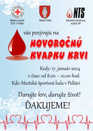 Novoročná kvapka krvi